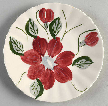 Poinsettia Bread & Butter Plate