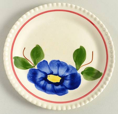 Pom Pom Bread & Butter Plate