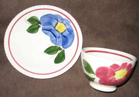 Pom Pom Footed Cup & Saucer Set