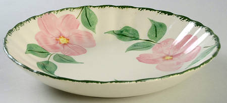Prairie Rose Coupe Soup Bowl