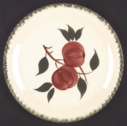 Quaker Apple by Blue Ridge Southern Pottery