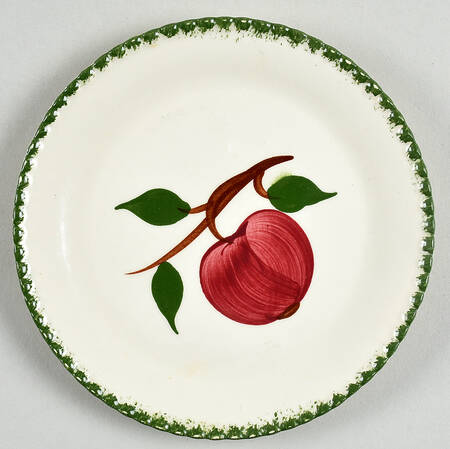 Quaker Apple Bread & Butter Plate