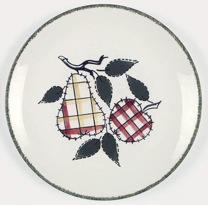 Quilted Fruit by Blue Ridge Southern Pottery