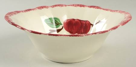 Red Apple Lugged Cereal Bowl