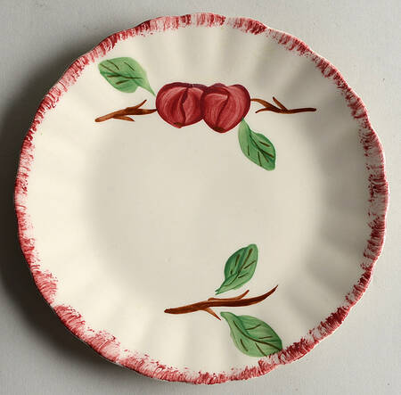 Red Apple Dessert/Pie Plate