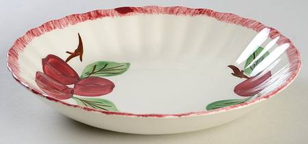 Red Apple Coupe Soup Bowl