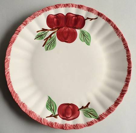 Red Apple by Blue Ridge Southern Pottery