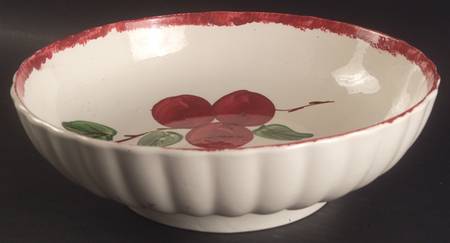 Red Apple 10" Large Salad Serving Bowl