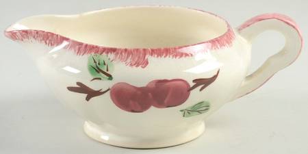 Red Apple Gravy Boat