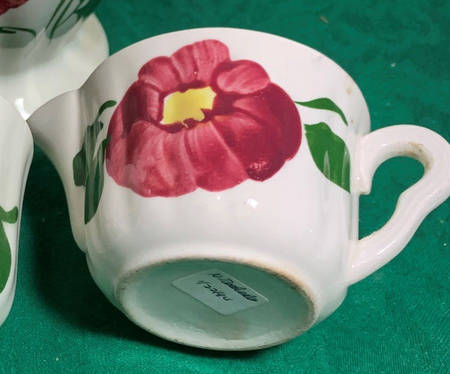 Red Nocturne Variant (Colonial) Mini Creamer