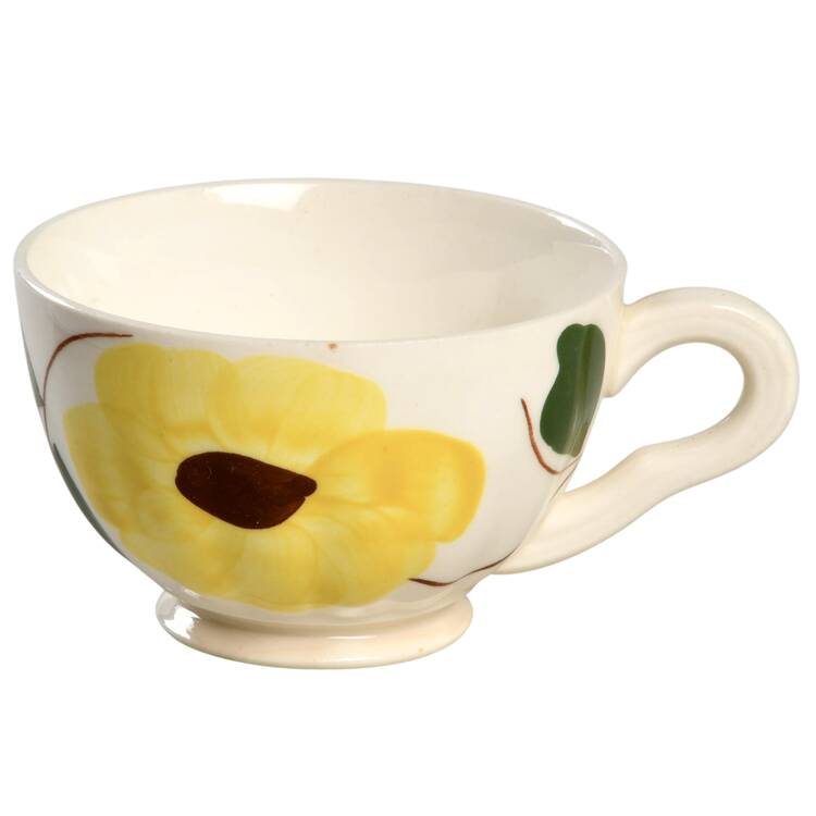 Ridge Daisy Footed Cup