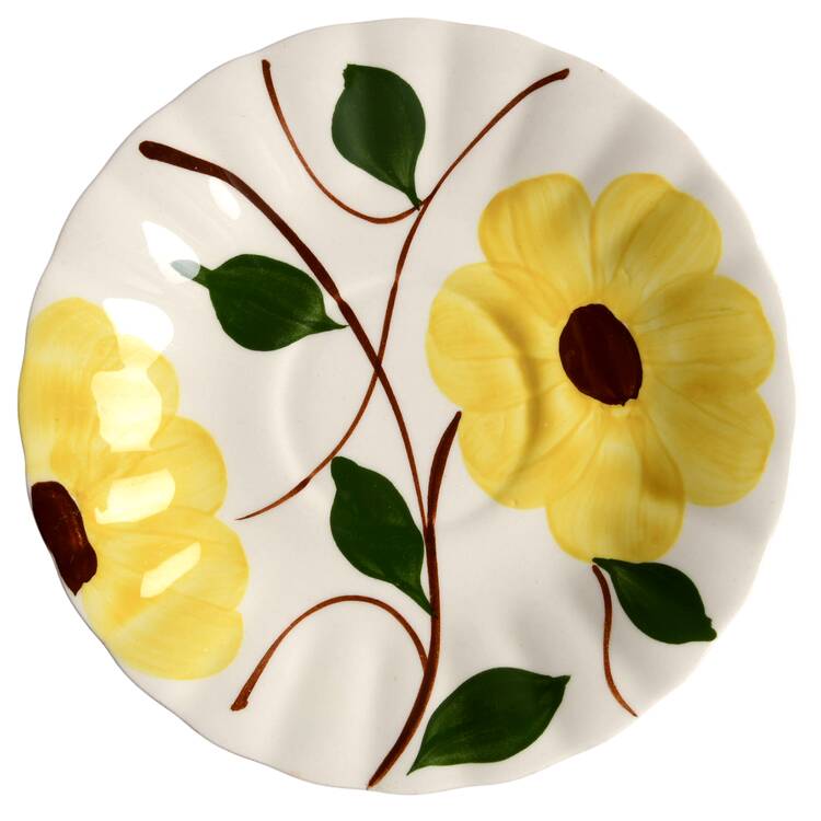 Ridge Daisy Saucer by Blue Ridge Southern Pottery