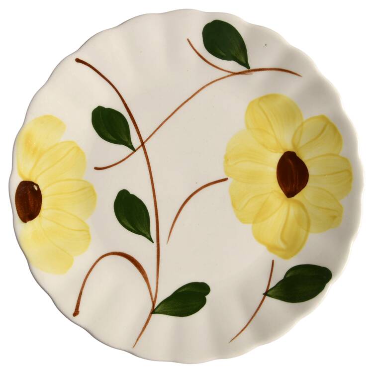 Ridge Daisy Dessert/Pie Plate by Blue Ridge Southern Pottery
