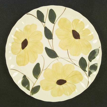 Ridge Daisy Luncheon Plate by Blue Ridge Southern Pottery