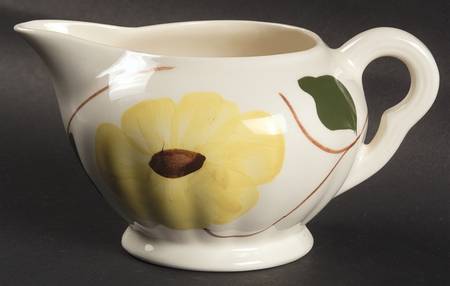 Ridge Daisy Creamer by Blue Ridge Southern Pottery