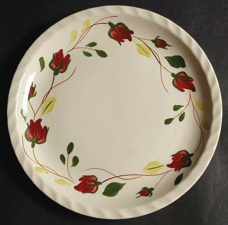 Ring O Roses by Blue Ridge Southern Pottery