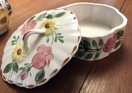 Ridge Rose Candy Box & Lid