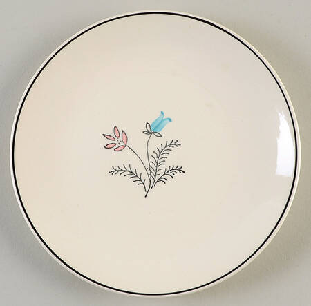 Rock Garden Bread & Butter Plate