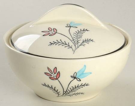 Rock Garden Sugar Bowl & Lid