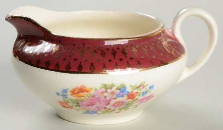 Royal Rajah Maroon Creamer