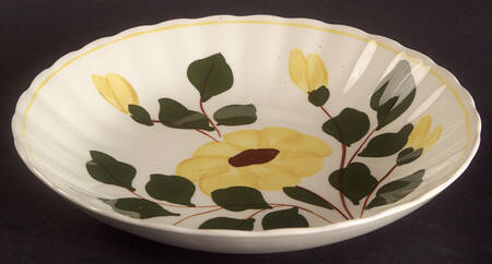 Rock Rose Yellow Coupe Soup Bowl