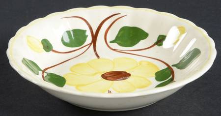 Rock Rose Yellow Fruit/Dessert (Sauce) Bowl