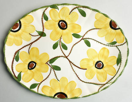 Rugosa 11" Oval Serving Platter