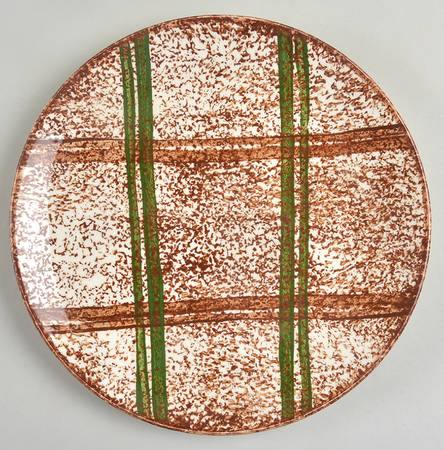 Rustic Plaid Luncheon Plate