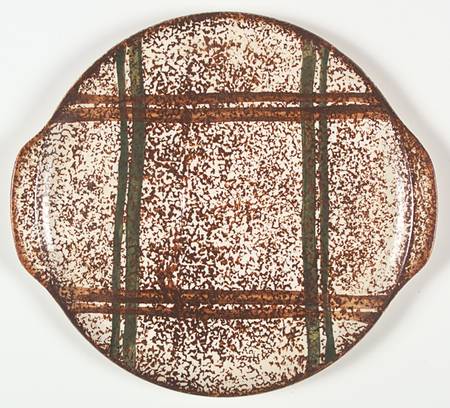 Rustic Plaid Snack Plate