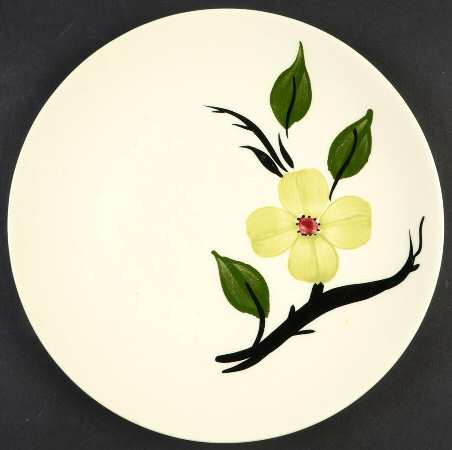 Southern Dogwood (Chartreuse) Salad Plate