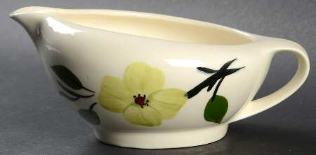 Southern Dogwood (Chartreuse) Gravy Boat