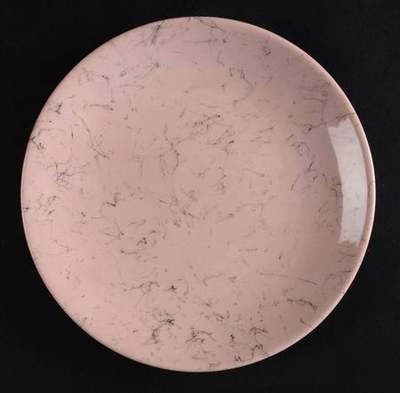 Spiderweb Pink Bread & Butter Plate