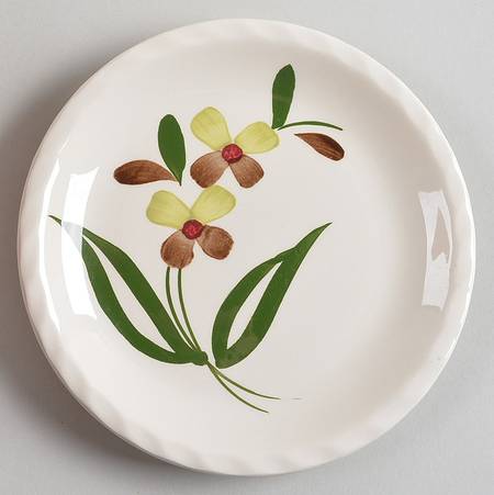 Spray Bread & Butter Plate