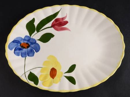 Sun Bouquet 11" Oval Serving Platter