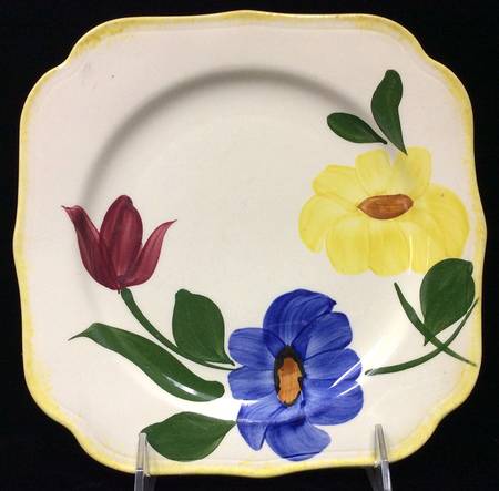 Sun Bouquet Square Dessert Plate