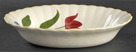 Sun Bouquet 9" Oval Vegetable Bowl