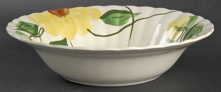 Sunflower 9" Round Vegetable Bowl
