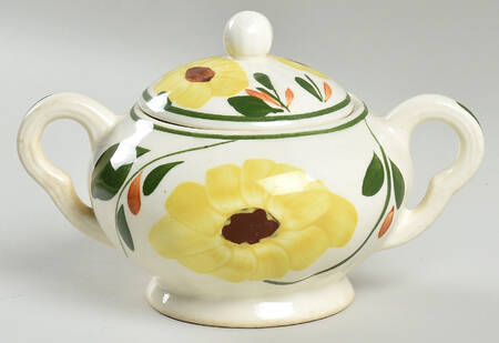 Sunbright Sugar Bowl & Lid