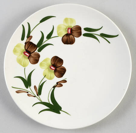 Sunny Spray Salad Plate