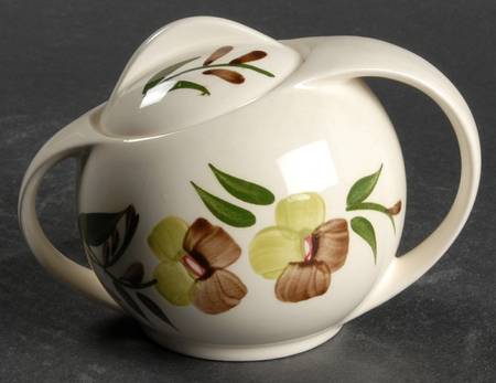 Sunny Spray Sugar Bowl & Lid
