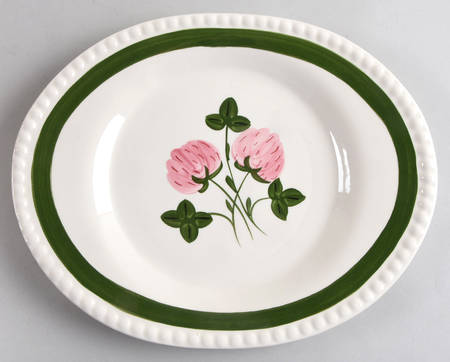 Sweet Clover 11" Oval Serving Platter