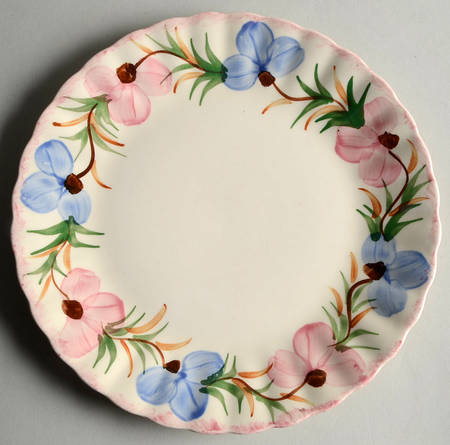 Sweet Pea Luncheon Plate