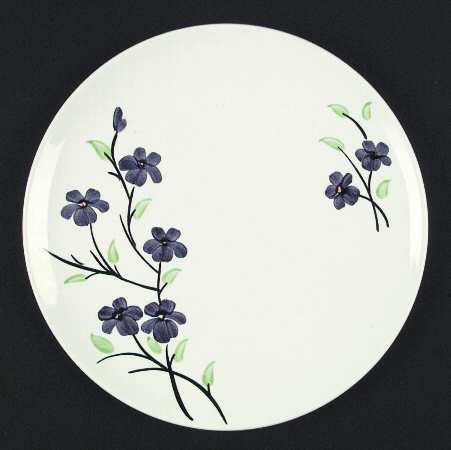 Violet Spray by Blue Ridge Southern Pottery