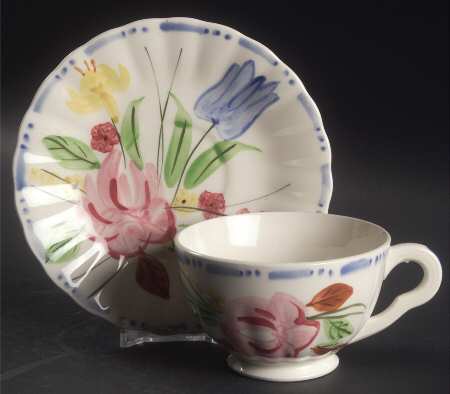 Waltz Time Footed Cup & Saucer Set