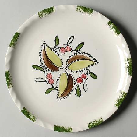 Wild Cherry 3 Luncheon Plate