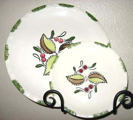 Wild Cherry 3 Salad Plate