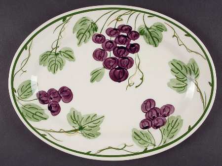 Winery 11" Oval Serving Platter