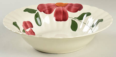 Windflower 9" Round Vegetable Bowl