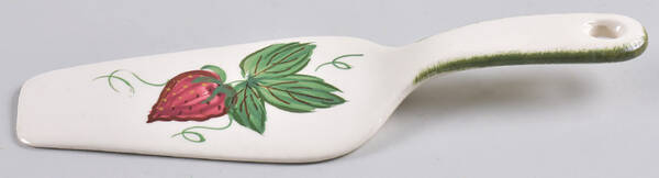 Wild Strawberry Solid Ceramic Pie/Cake Server