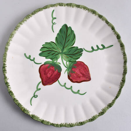 Wild Strawberry 11" Chop Plate (Round Platter)